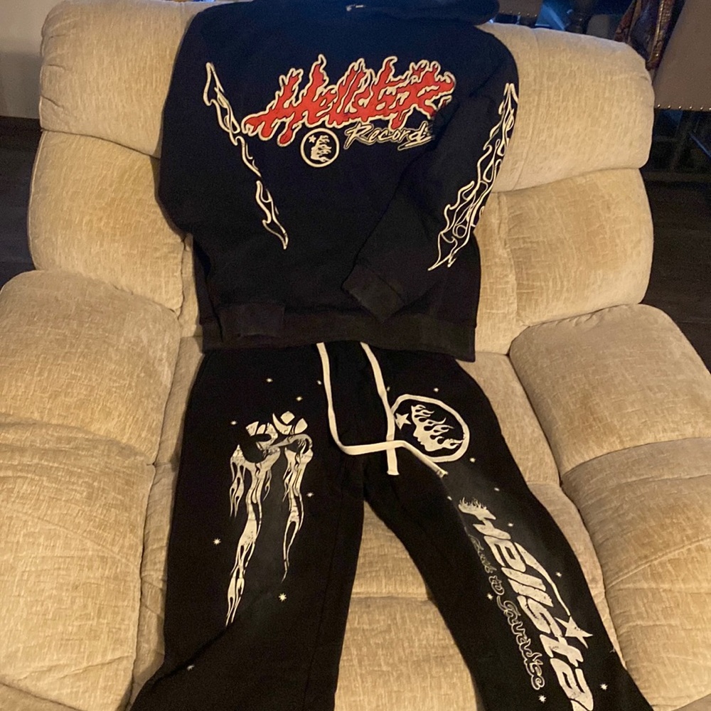 Hellstar graphic designed tracksuit